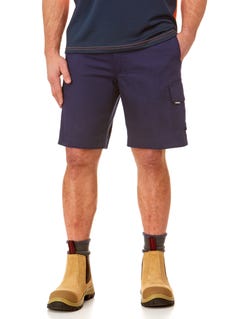 King Gee Work Cool 2 Rip Stop Navy Shorts | King Gee | Shorts | Lowes